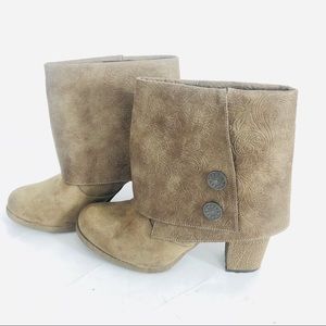 Mukluks Foldover Ankle Booties